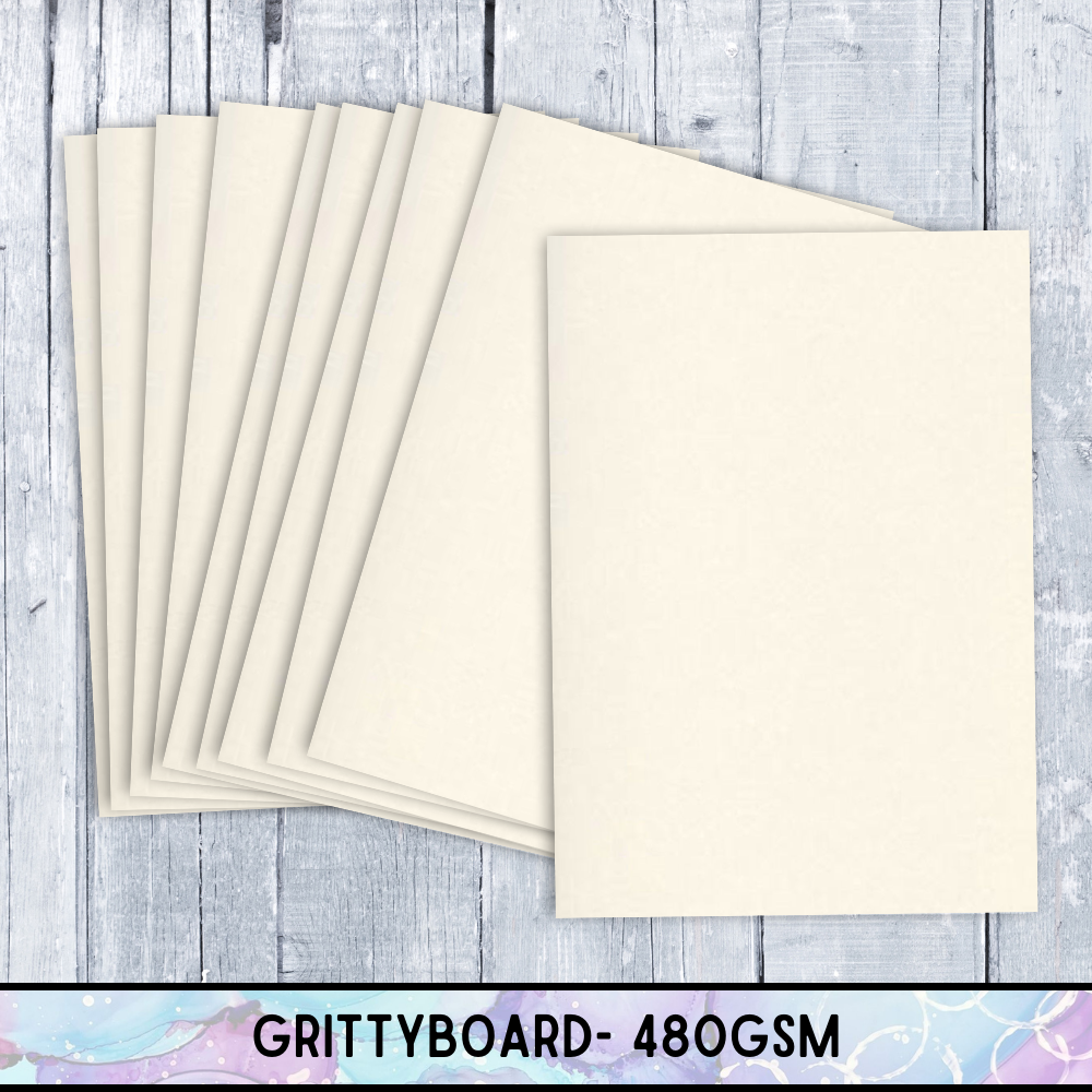 Gritty Pages A4 Grittyboard- 10 sheets – Pretty Gets Gritty