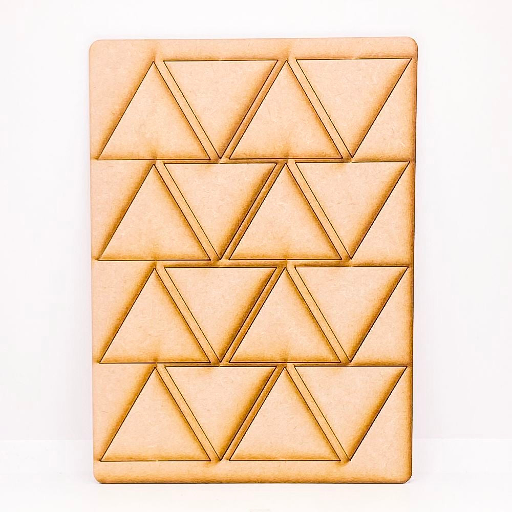 ATC Triangles A4 MDF Grabsheet- Embellishments & MDF | Pretty Gets Gritty